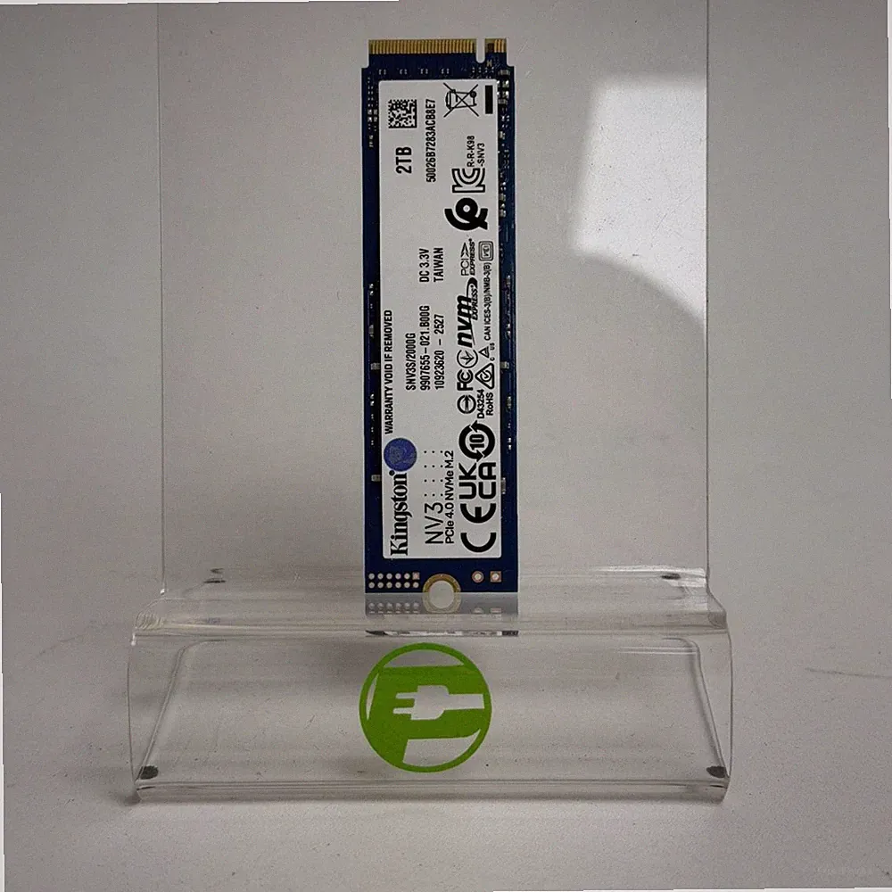 Kingston 2280mm NV3 2TB M.2 NVMe Gen 4.0 x 4 SSD SNV3S/2000G