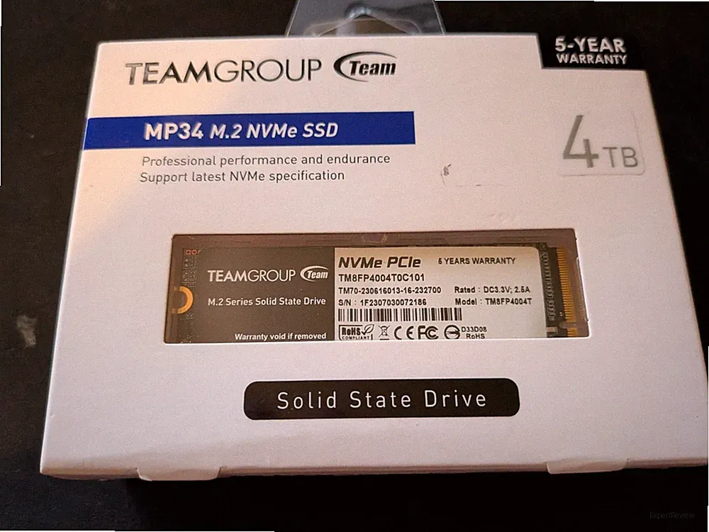 Team Group MP34 M.2 NVMe SSD 4TB